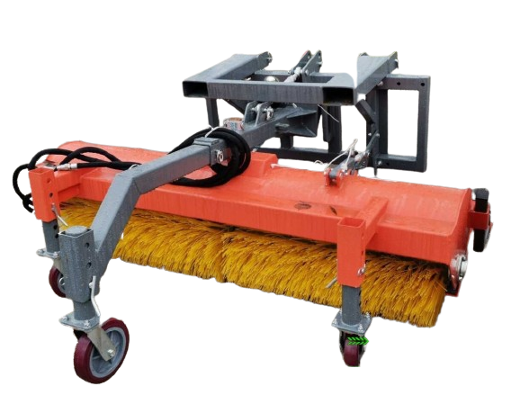 Mateng SD-157B: Spazzatrice Stradale | Larghezza di Lavoro 150 mm. | Diametro 500 mm. | Velocità di Lavoro fino a 10 km/h. | Tramoggia di Raccolta | Trasmissione Idraulica | Per Trattori 30-45 CV. | Garanzia Inclusa | Consegna IT