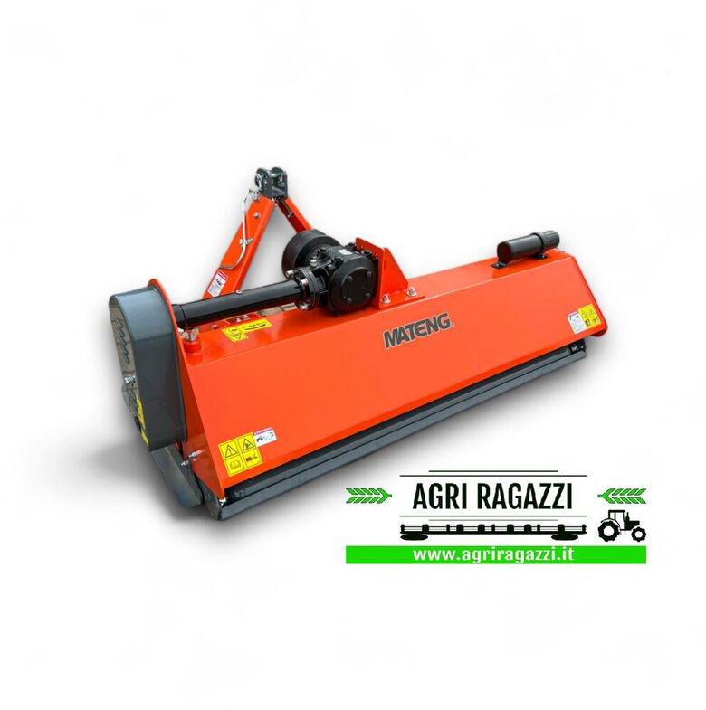 MATENG EF-165: Trincia 28 Mazze 1x820 g. Fissa, Serie Pesante, Zona di lavoro 160 cm, PTO 540 giri/min, Attacco 3 Punti, Cardano Incluso. Peso 270 kg, Per Trattori 28 - 50 CV. Garanzia Inclusa. Consegna in Tutta Italia!