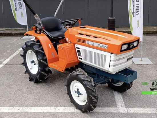 ✅ Kubota B1400 con Arco di Protezione! Trattore Compatto 4x4 Diesel 100% Ricondizionato - In Ottime Condizioni, Attacco 3 Punti, Arco di Protezione e Altri Accessori. Garanzia
