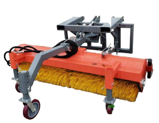 Mateng SD-180B: Spazzatrice Stradale | Larghezza di Lavoro 180 mm. | Diametro 500 cm. | Velocità di Lavoro fino a 10 km/h. | Tramoggia di Raccolta | Trasmissione Idraulica | Per Trattori 35-45 CV. | Garanzia Inclusa | Consegna IT