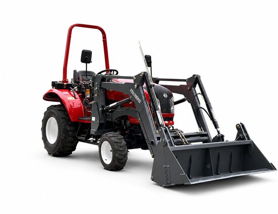 ✅ Dongfeng DF-304 G2 Con Caricatore Frontale Multifunzionale Trattore Nuovo Con Gomme Industriali Targabile 40 CV-1909 cc. Cambio Sincronizzato, Doppia Frizione, Peso: 22 Q, Distributore Idraulico, Servosterzo, Consegna in Tutta Italia, IVA Esclusa!