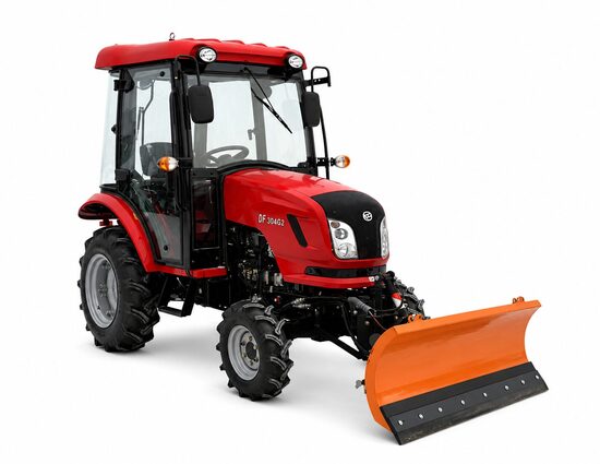 ✅ Dongfeng DF-304 G2 Cabinato Trattore Nuovo Targabile 40 CV con pala a neve - Cambio Sincronizzato, Doppia Frizione, Peso: 22 q., Distributore Idraulico, Servosterzo,Garanzia Inclusa, Consegna in Tutta Italia, Prezzo Indicato, IVA Esclusa!
