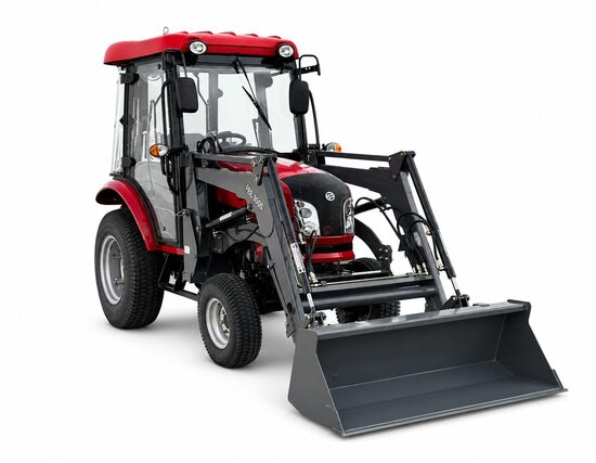 ✅ Dongfeng DF-304 G2 Cabinato Con Caricatore Frontale e Gomme da Prato. Trattore Nuovo Targabile 40 CV - Cambio Sincronizzato, Doppia Frizione, Peso: 25 Q, Distributore Idraulico, Servosterzo, Garanzia Inclusa, Consegna in Tutta Italia, IVA esclusa.