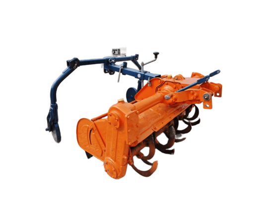 ✅ Fresa usata Kubota - Larghezza di lavoro 0,90 m, Attacco a 2 Punti, Ottime condizioni, Regolazione della Profondità, Ruoti di Supporto, Consegna in tutta Italia. Per Kubota B5000