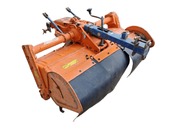 ✅ Fresa usata Kubota – Larghezza di lavoro 1,0 m, Attacco a 2 punti, Senza Route di Supporto, Buono stato, Profondità Regolabile, Consegna in tutta Italia. Per Kubota B7000.