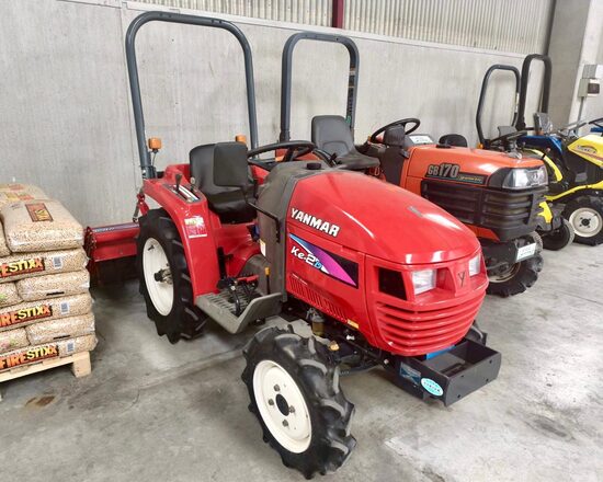 ❌ VENDUTO Yanmar K2eD: 248 Ore, 100% Ricondizionato, Con Arco di Protezione, Motore Diesel, 3 cl, Trazione 4x4, Marce 8 AV + 2 RM, Velocità massima 12,6 km/h, Peso 444 kg, Presa di forza standard. Garanzia Inclusa, Consegna In Tutta Italia! 