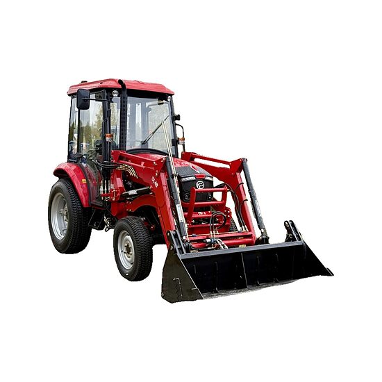 ✅ Dongfeng DF-504 GT Cabinato con Caricatore Frontale Multifunzionale e Ruote da Prato: Trattore da 50 CV, Nuovo, Targabile, Motore Diesel, 4 cilindri, Trazione 4x4, Marce 8+8, PTO a 6 marce 540/1000 giri/min, Peso 2190 kg. Garanzia Inclusa, Consegna in Tutta Italia! Prezzo Indicato, IVA Esclusa!