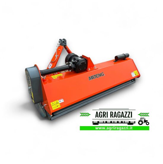 MATENG EF-165: Trincia 28 Mazze 1x820 g. Fissa, Serie Pesante, Zona di lavoro 160 cm, PTO 540 giri/min, Attacco 3 Punti, Cardano Incluso. Peso 270 kg, Per Trattori 28 - 50 CV. Garanzia Inclusa. Consegna in Tutta Italia!