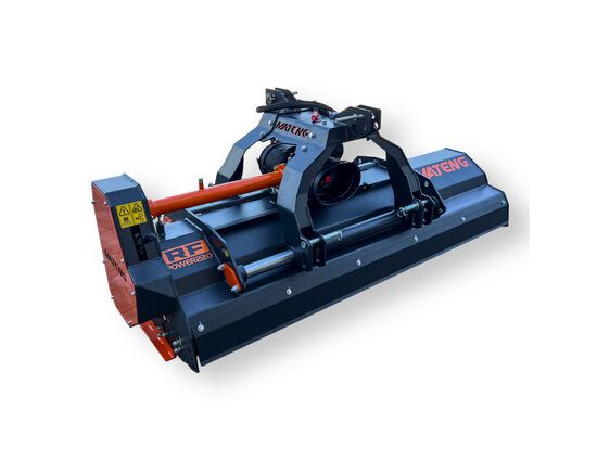 MATENG RF POWER 180: Falciatrice Reversibile a Martelli (1x0,780 kg.) | Serie Pesante | Spostamento Idraulico Laterale | Per Erba e Ramaglia fino a 40 mm | Per Trattori da 60 a 120 CV | Peso 615 kg | Garanzia 12 Mesi | Consegna in Tutta Italia 