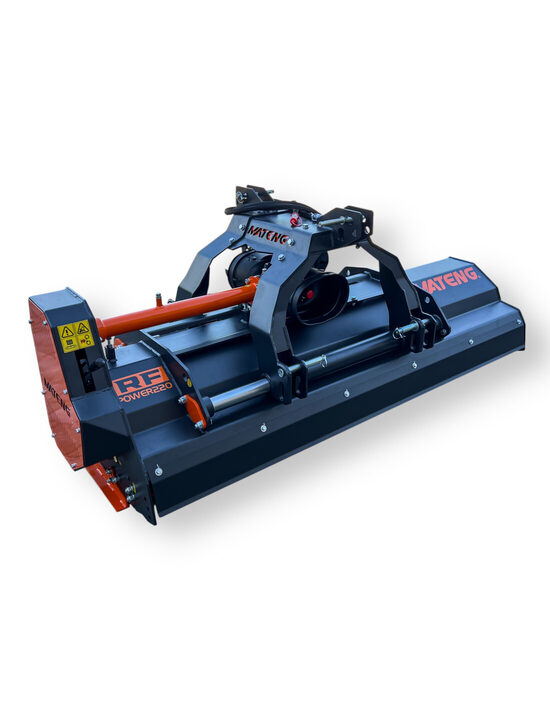  MATENG RF POWER 240: Falciatrice Reversibile a Martelli (1 x 0,780 kg.) | Serie Pesante | Spostamento Idraulico Laterale | Per Erba e Ramaglia fino a 40mm | Per Trattori da 85 a 120 CV | Peso 688 kg | Garanzia 12 Mesi | Consegna in Tutta Italia