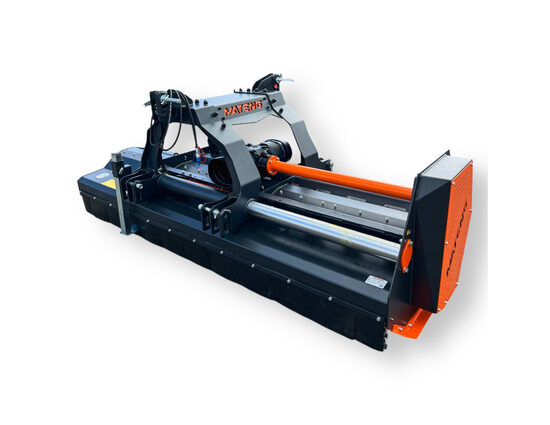MATENG RF MAX 300: Falciatrice Reversibile a Martelli (1x1,200 kg) | Serie Super Pesante | Spostamento Idraulico Laterale | Per Erba e Ramaglia fino a 60 mm | Per Trattori da 185 CV | Peso 1630 kg |Garanzia 12 Mesi | Consegna in Tutta Italia