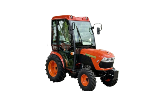✅ HINOMOTO HM‑275 HW Nuovo con cabina e gomme agricole grandi. Targabile. Motore diesel CAT/Perkins Stage V 25 CV, 3 cilindri. 4×4. Cambio meccanico (9+3). Sterzo idraulico, sollevatore posteriore CAT I 500 kg, PTO 540/980. Garanzia. Consegna.