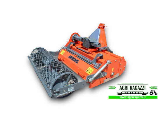 Mateng STB-115 Fresatrice Interrasassi con Rullo Per Lavorazione del Terreno, Larghezza di lavoro ~ 115 cm. Profondità di lavoro ~ 13 cm. Per i Trattori da 30 CV. a 40 CV. Consegna in tutta Italia, Garanzia Inclusa!