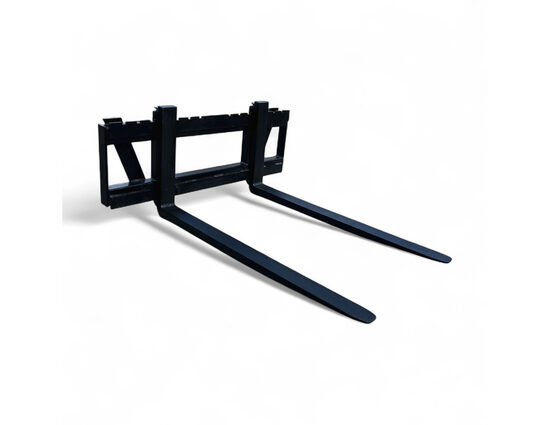 Forche Per Balle, Per Caricatore Frontale, Con Connettore Euro, Dimensioni 80x40 cm, Garanzia Inclusa, Consegna In Tutta Italia!