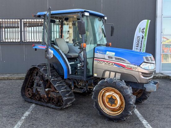 ✅ ISEKI Geas AT-500 High Speed - Trattore Originale, Ottimo Stato, Semicingolato, 4x4, Cabina con Aria Condizionata, Motore Diesel 4 cilindri, Servosterzo, Sistema di Attacco a 3 Punti, Spedizione in tutta Italia, Garanzia Inclusa!
