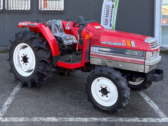 ✅ Mitsubishi MT27 - Trattore Compatto, 1246 Ore di Lavoro, 4x4, Diesel 3 cc, Sistema di Attacco a 3 Punti, Consegna in Tutta Italia, Garanzia Inclusa!
