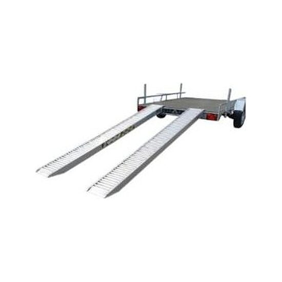 Rampe in Alluminio 115×35 NB — Set da 2 Pezzi, Lunghezza 3500 mm, Portata fino a 3300 kg — Nuove, Garanzia 12 Mesi, Consegna in Tutta Italia!