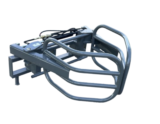 Benna Per Balle, Con Bloccaggio Idraulico, Per Caricatore Frontale, Diametro 1,2 m. Consegna in Tutta Italia, Garanzia Inclusa!