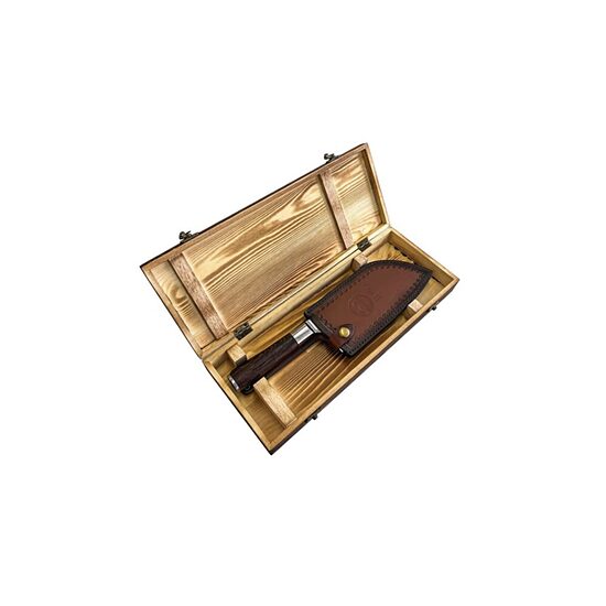 COLTELLO CON GUAINA IN PELLE SATAKE