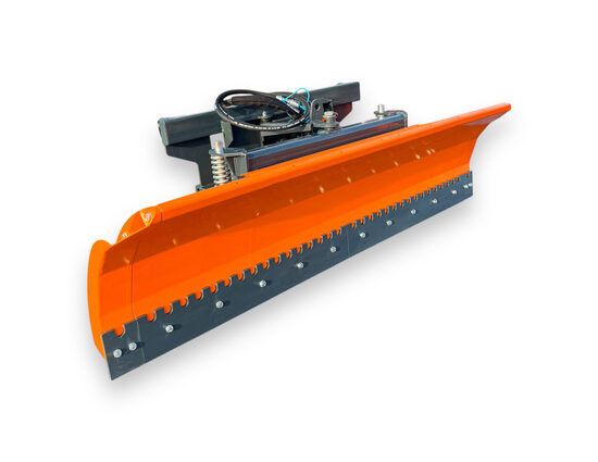 HYDRAMET Spintore Anteriore Per La Neve: Larghezza di Lavoro 2,2 m. | Peso 280 kg. | Regolazione Idraulica | Protezione a Molla | Attacco Frontale | Per Trattori Compatti | Garanzia Inclusa | Consegna in Tutta Italia 