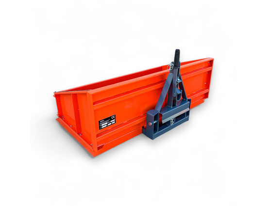 Mateng TB-150: Cassone Ribaltabile da Trasporto | Peso Totale 130 kg. | Angolo di Inclinazione 52° | Apertura Laterale | Ribaltamento Meccanico | Attacco a 3 Punti | Per i Trattori da 30 a 55 CV. | Garanzia Inclusa | Consegna in tutta Italia!