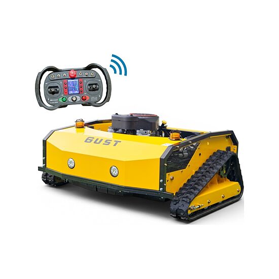 GUST MS750 — Trinciatrice Radiocomandata Cingolata per Scarpate Ripide fino a 45°, Taglio 110 cm, Motore Loncin 764 cm³ da 17 kW, Radiocomando fino a 480 m — Nuova, Garanzia 12 Mesi, Consegna in Tutta Italia!