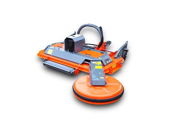 MATENG G.FM150H.S: Trinciatrice a 4 Dischi con Disco Laterale, Spostamento Laterale Idraulico, Larghezza di Lavoro 180 cm, Attacco 3 Punti, Cardano Incluso, per Trattori da 25–50 CV — Nuova, Garanzia 12 Mesi, Consegna in Tutta Italia!