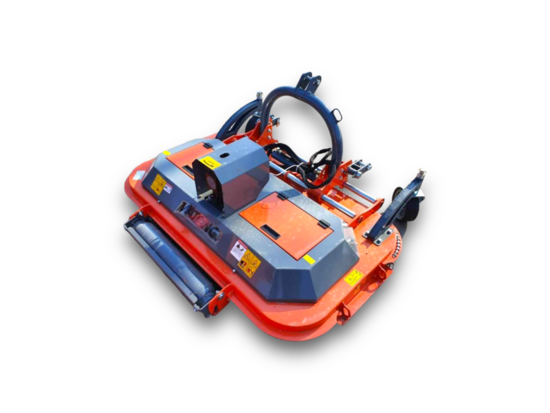 MATENG G.FM180H — Trinciatrice a 3 Dischi, Spostamento Laterale Idraulico, Larghezza di Lavoro 175 cm, Attacco 3 Punti, Cardano Incluso, per Trattori da 35–50 CV — Nuova, Garanzia 12 Mesi, Consegna in Tutta Italia!